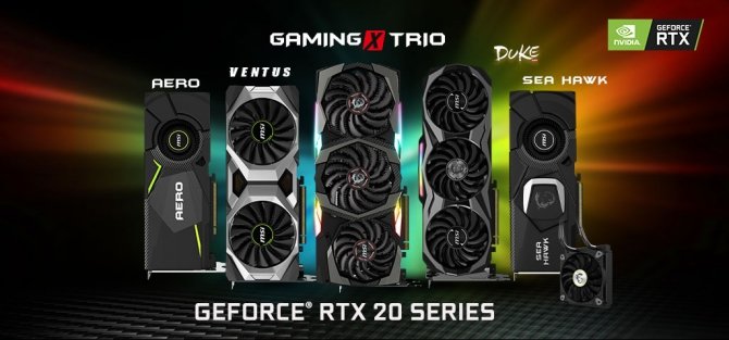 MSI prezentuje niereferncyjne karty graficzne GeForce RTX 20x0 [5]