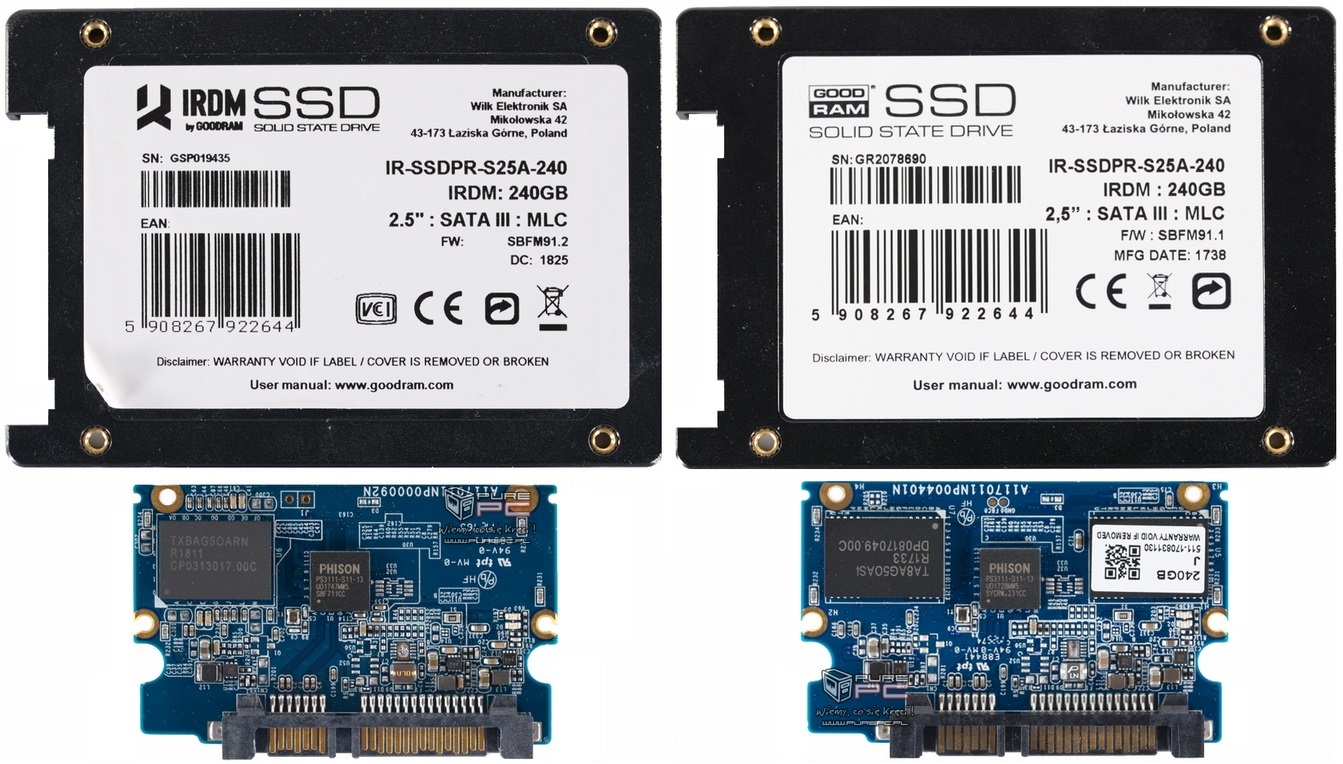 SSD disk 2.5\ S400u SATA III M.2 2280 SSD - GOODRAM SSD GOODRAM IRDM PRO 24...