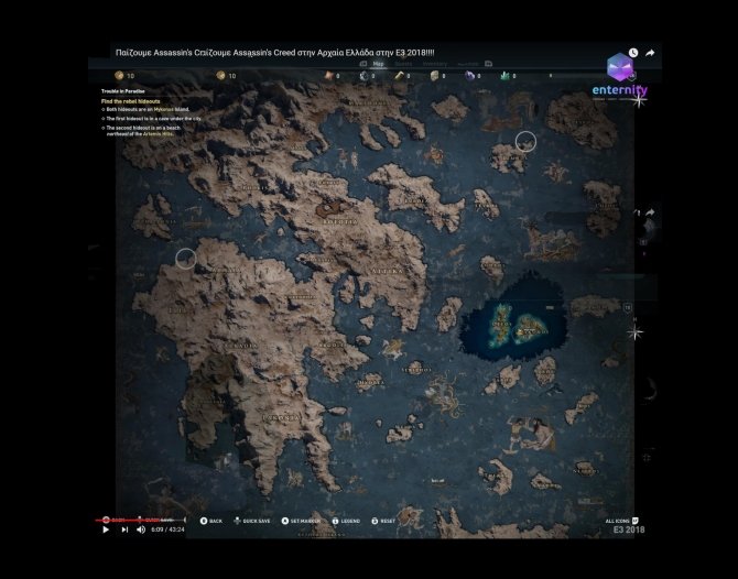 Mapa w Assassin's Creed: Odyssey większa o 62% niż w Origins [3]