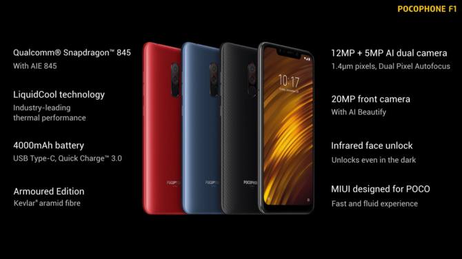 Xiaomi Pocophone F1 trafia do Polski w cenie 1499 zł [2]