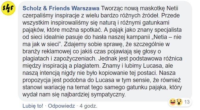 Nowa maskotka Netii w opałach: czy to już plagiat czy inspiracja? [3]