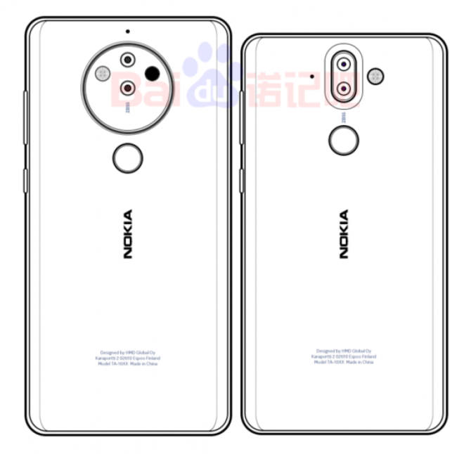 Plotka: Tak będzie wyglądać Nokia 9 z pięcioma aparatami [2]