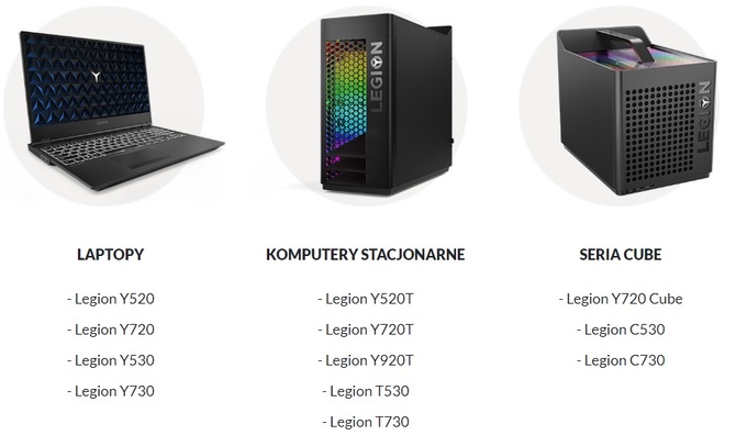 Nowe komputery Lenovo Legion - poznaliśmy ceny i specyfikację [3]