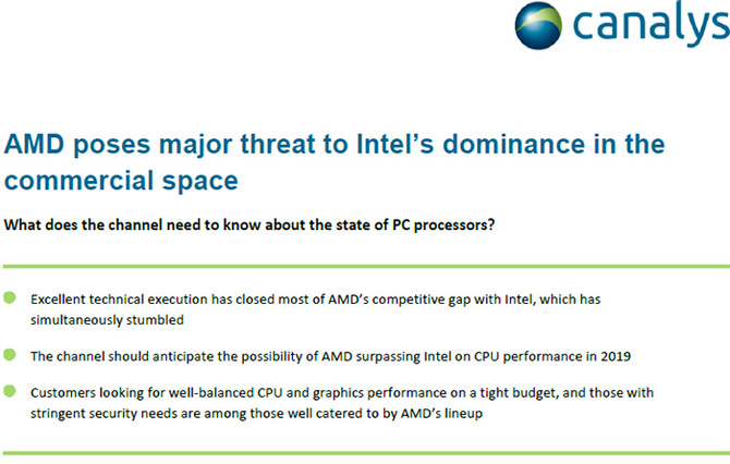 Canalys: za rok AMD może mieć szybsze procesory niż Intel [2]