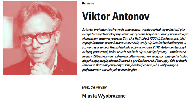 Digital Cultures: 24 i 25 września Viktor Antonov w Warszawie [2]