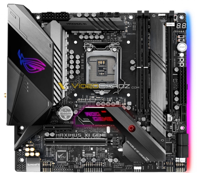 Asus Maximus XI Extreme i Gene - nowe płyty główne z chipsetami Intel Z390 [2]