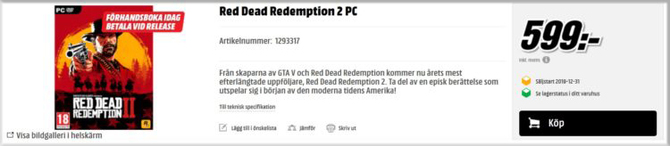 Red Dead Redemption 2: kolejna przesłanka o wersji na PC [4]