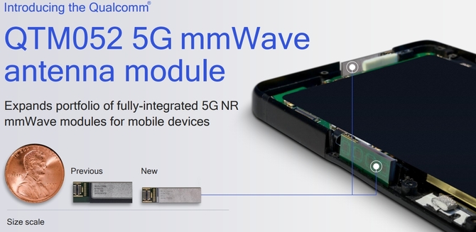 Qualcomm pokazał moduł antenowy sieci 5G NR dla smartfonów  [1]