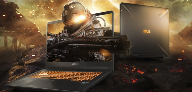 ASUS TUF Gaming FX705 - budżetowy laptop z wąskimi ramkami [1]
