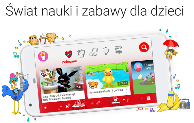 YouTube Kids: kanały filmowe specjalnie wybrane dla dzieci [1]