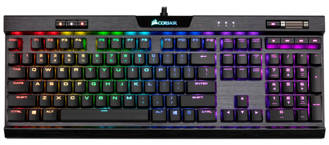  Corsair K70 RGB MK.2 z przełącznikami Cherry MX Low Profile [15]