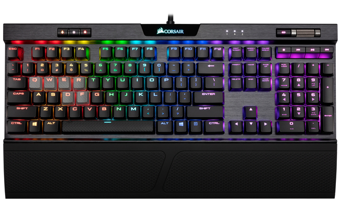  Corsair K70 RGB MK.2 z przełącznikami Cherry MX Low Profile [9]