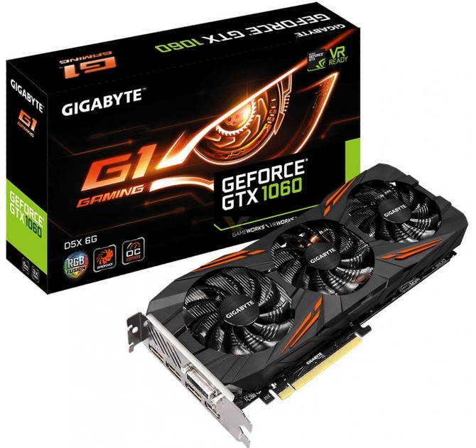 Gigabyte prezentuje kartę GTX 1060 z pamięciami GDDR5X [4]