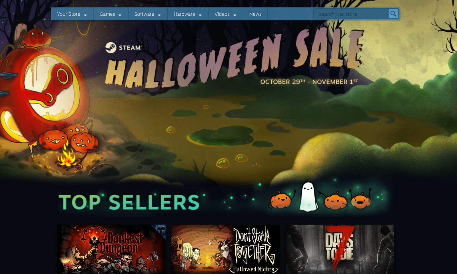 Steam Halloween Sale 2018 wystartowała wielka wyprzedaż gier PurePC.pl