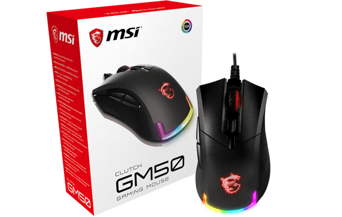 MSI Clutch GM50 - gamingowa myszka do shooterów z PMW 3330 [2]