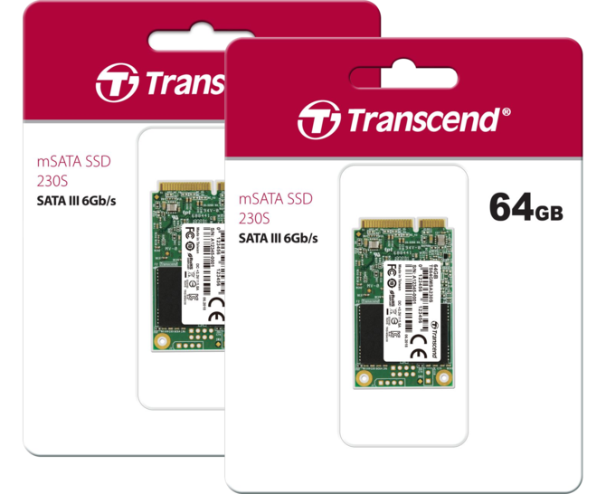 Transcend 230S - Niewielkie SSD 3D TLC NAND na mSATA [1]