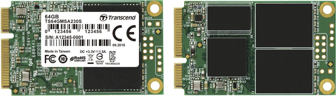 Transcend 230S - Niewielkie SSD 3D TLC NAND na mSATA [2]