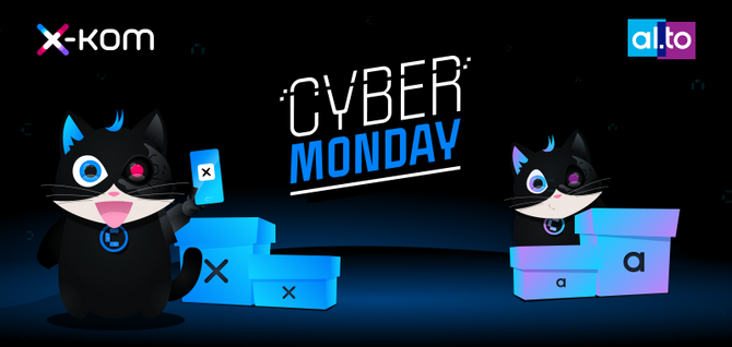 Cyber Monday w sklepach x-kom i al.to - promocje, przeceny, okazje [nc1]