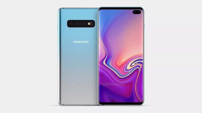 Samsung Galaxy S10+. Pierwsze rendery smartfona bez notch? [3]