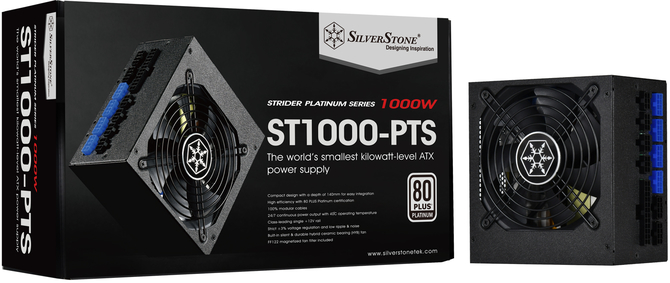 SilverStone Strider Platinum - Najmniejsze na świecie zasilacze o mocy 1000 W [1]