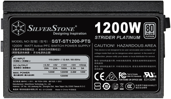 SilverStone Strider Platinum - Najmniejsze na świecie zasilacze o mocy 1000 W [4]