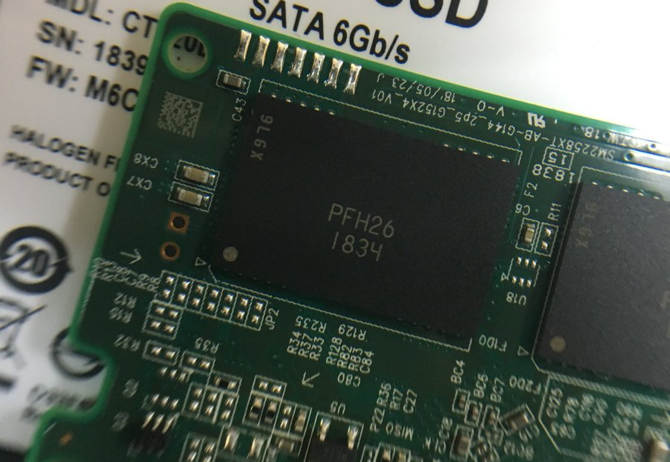 W dyskach SSD Crucial BX500 wykryto gorsze kości NAND [1]
