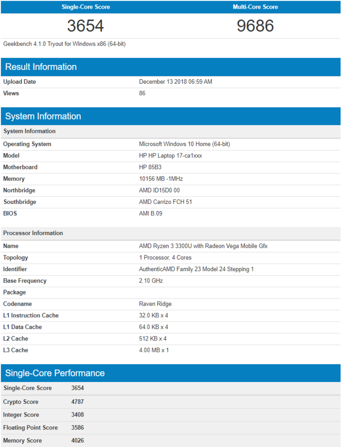 AMD Ryzen 5 3500U, Ryzen 3 3300U, Ryzen 3 3200U - nowe APU [3]