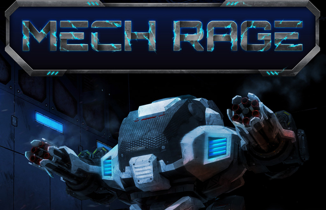 Premiera polskiej gry Mech Rage na Steam: mechy kontra obcy [1]