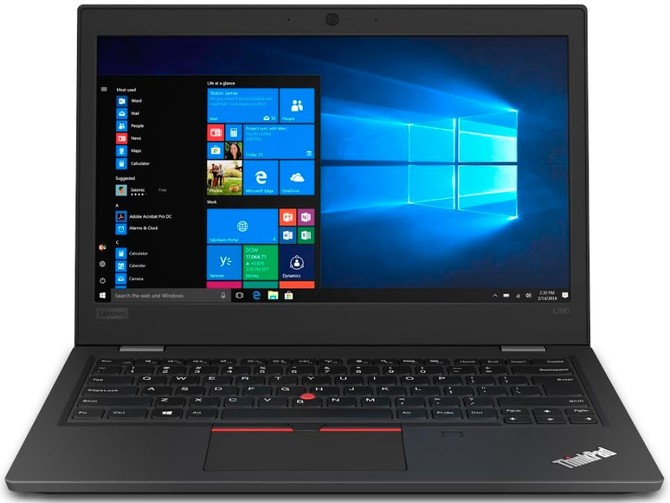 Lenovo oficjalnie prezentuje laptopy ThinkPad L390 oraz L390 Yoga [1]