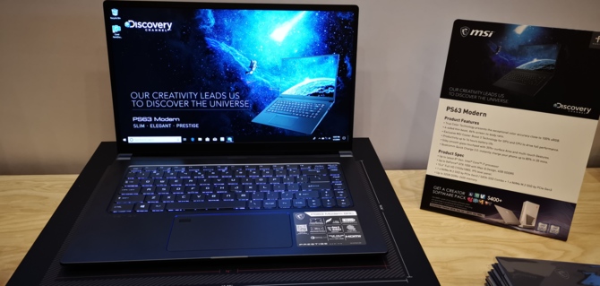 MSI PS63 Modern - notebook stworzony z Discovery Channel [4]
