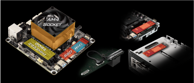 Barebone od ASRock z płytą główną Mini STX pod procesor AMD [1]