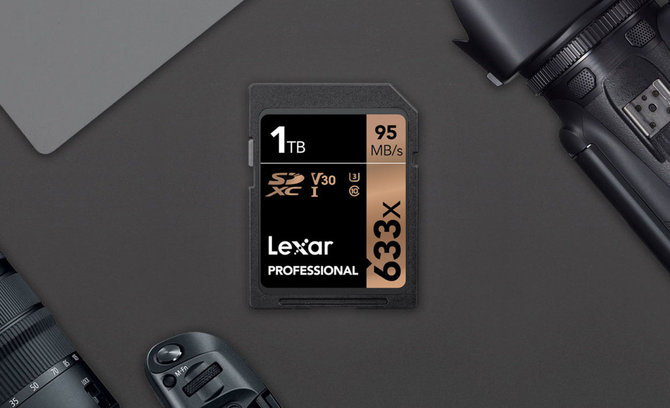 CES 2019: Lexar prezentuje kartę SDXC z serii 633x o pojemności 1TB [1]