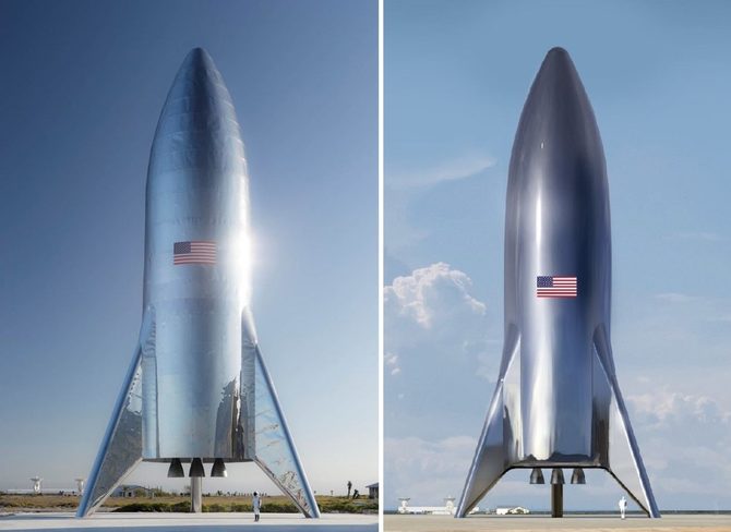 SpaceX Starship: pierwsze zdjęcie rakiety do podróży turystycznych [2]