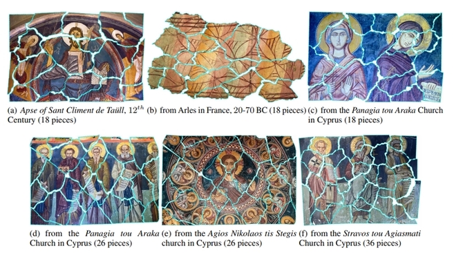 Algorytm komputerowy pomaga układać zniszczone freski [3]