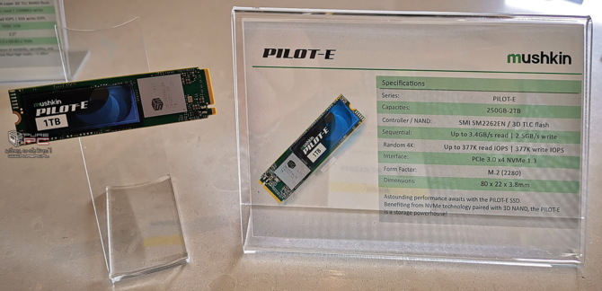 CES 2019: Mushkin prezentuje dyski SSD PILOT-E oraz HELIX-L [2]