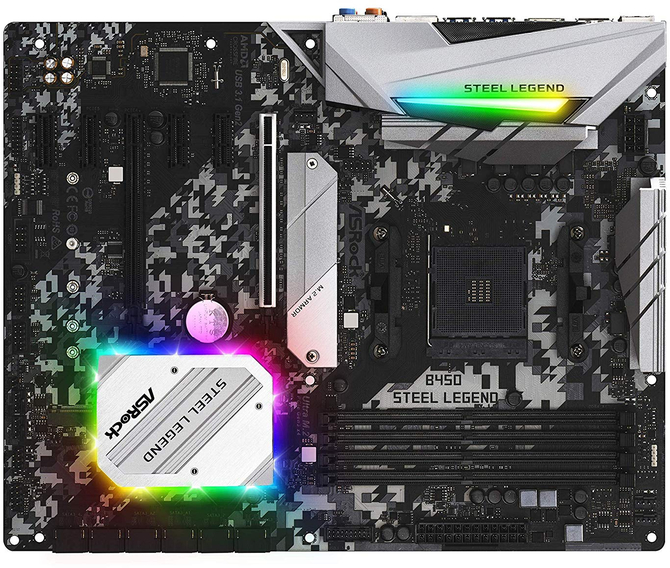 Specyfikacja płyt głównych ASRock B450 i B450M Steel Legend  [2]