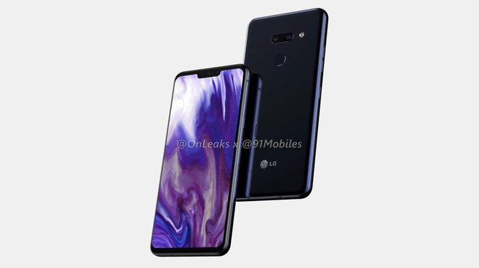 LG G8 ThinQ - są już rendery smartfona. Powtórka z G7 ThinQ? [1]