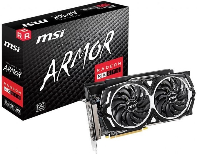 MSI Radeon RX 590 Armor - nowy Polaris w czarno-białym wydaniu [2]