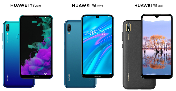 Premiera smartfonów Huawei Y7 2019, Y6 2019 i Y5 2019  [5]