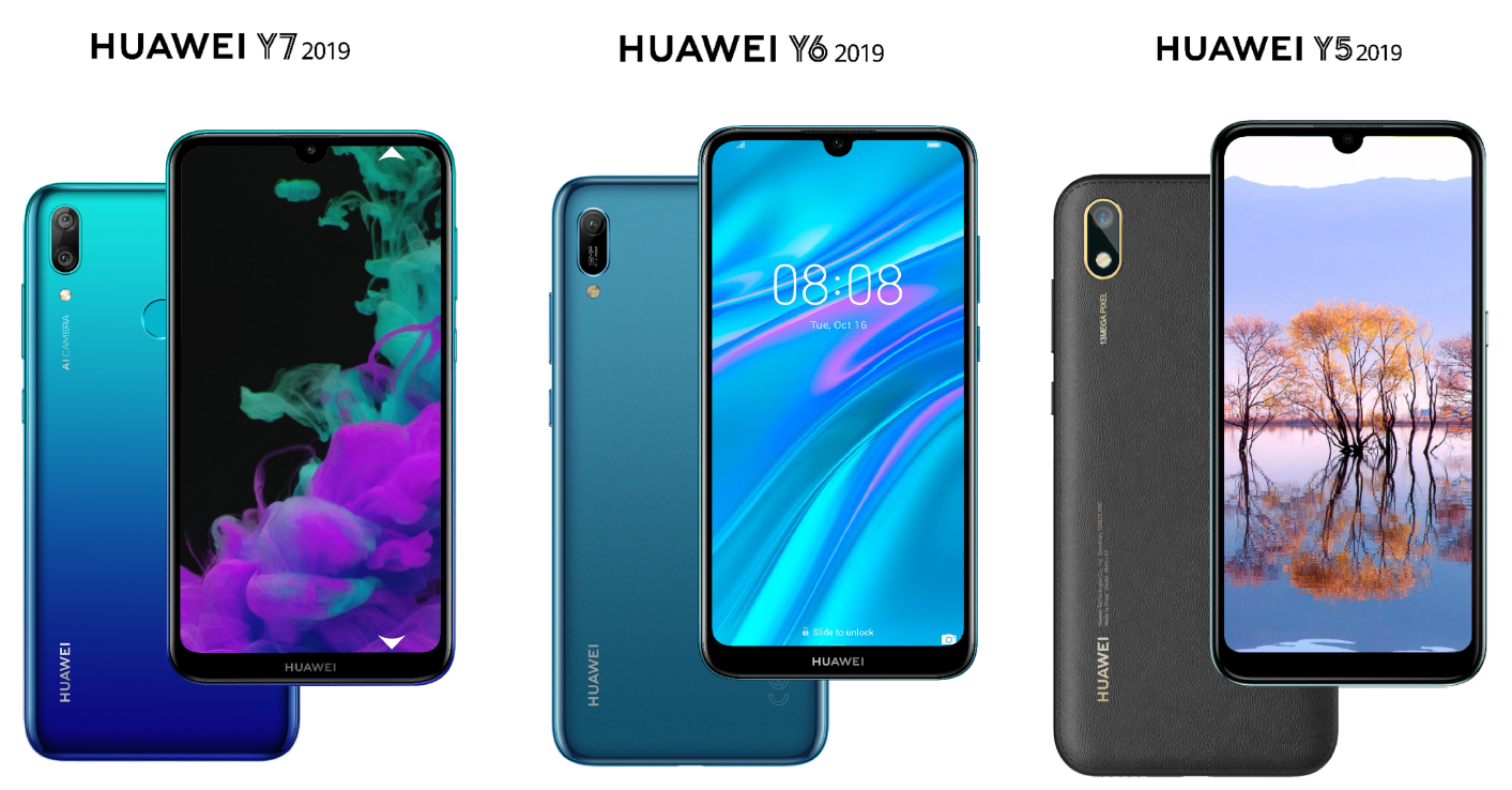 huawei y7 2019 y6 2019 i y5 2019