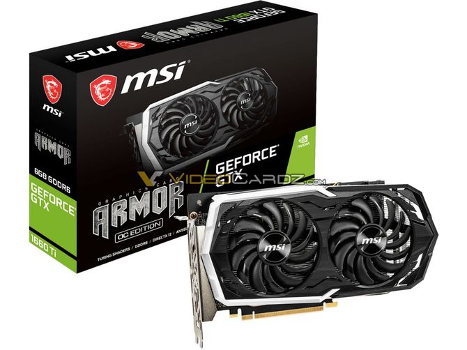 GeForce GTX 1660 Ti - zdjęcia rdzenia TU116 i autorskich kart od MSI [1]