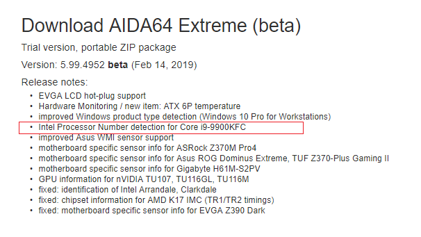 Intel Core i9-9900KFC - odkryto procesor z ciekawym oznaczeniem [3]