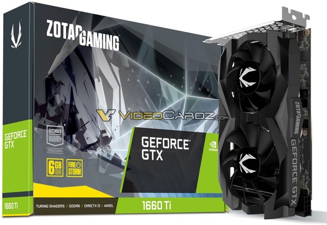 ZOTAC GeForce GTX 1660 Ti AMP i Twin Fan - Nieduże Turingi [1]