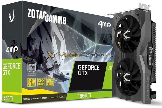 ZOTAC GeForce GTX 1660 Ti AMP i Twin Fan - Nieduże Turingi [5]