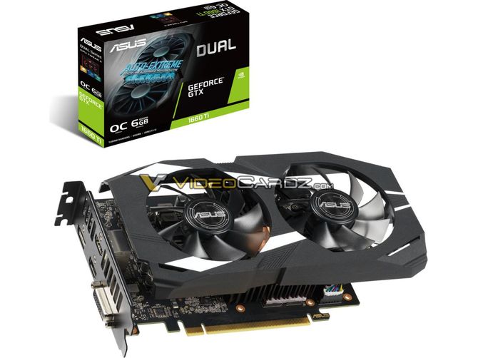 ASUS przygotowuje trzy wersje GeForce GTX 1660 Ti  [1]