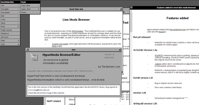 CERN uczy historii: tak działa pierwsza przeglądarka z 1990 roku [3]