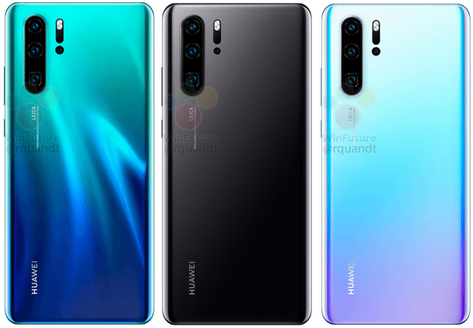 Huawei P30 Pro: pierwsze rendery i przecieki dotyczące specyfikacji [2]