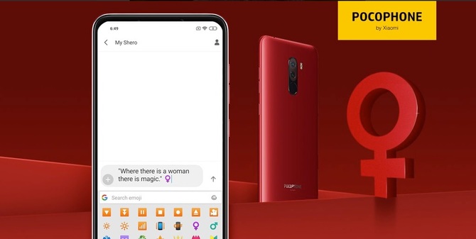 POCOPHONE F2 bez notcha? Na to wskazuje grafika producenta [2]