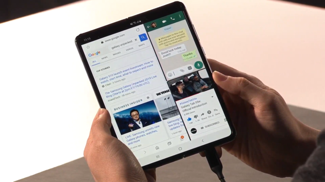 Samsung Galaxy Fold 2 - patent sugeruje duże zmiany w konstrukcji [1]