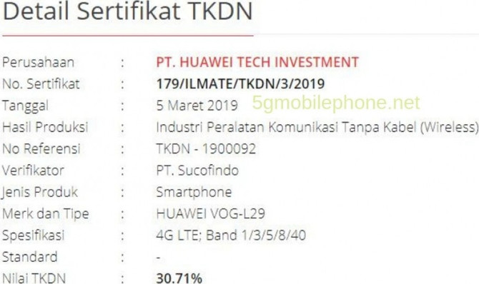 Huawei P30 i P30 Lite - znamy specyfikację i cenę smartfonów [6]